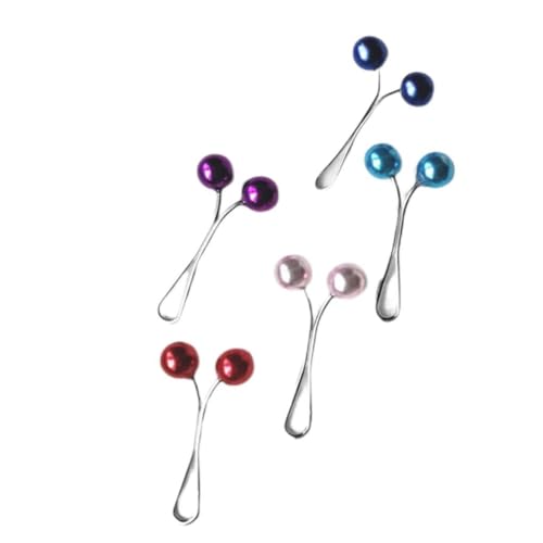 Mumuve Broschennadel, 5 Stück/Set für Damen, Kopftuch, Hijab-Clips, farbig von Mumuve
