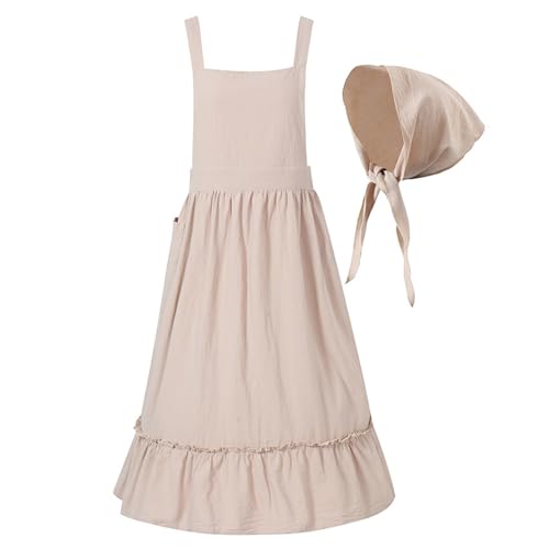 Mumuve Cosplay-Schürze, Dienstmädchen-Kostüm, Schürze und Kopftuch, Set für Kinder, Mädchen, Frauen, gerüscht, französische Dienstmädchen, Küche, Kuchen, Backen, Kochen Mumuve Cosplay-Schürze, Dienstmädchen-Kostüm, Schürze und Kopftuch, Set für Kinder, Mädchen, Frauen, gerüscht, französische Dienstmädchen, Küche, Kuchen, Backen, Kochen von Mumuve