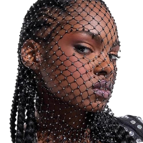 Mumuve Festival-Mesh-Kapuzenhut, bequem und leicht, für Party-Enthusiasten und Mode-Trendsetter, Nylon-Kopfbedeckung von Mumuve