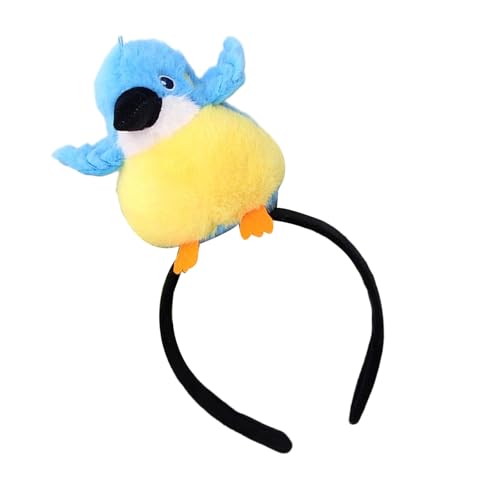 Mumuve Stilvoller Vogel-Kopfschmuck, Abschlussball, Geburtstag, Haarbänder, lustige Kopfbedeckung, Halloween-Puppe, bezaubernde Haar-Kopfbedeckung von Mumuve
