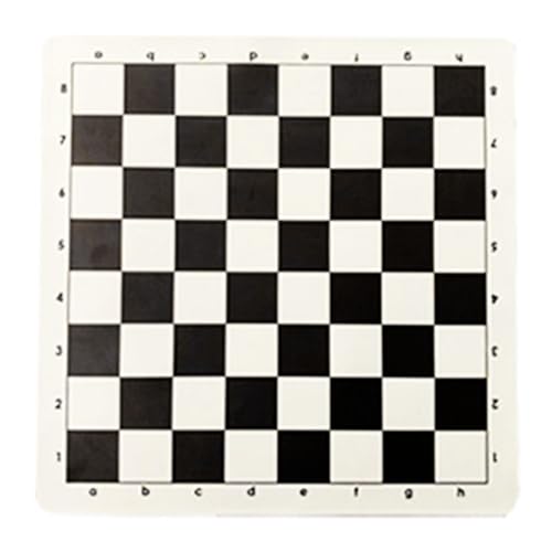Tragbares weiches rollbares Schachbrett aus strapazierfähigem Leder Turnier Schachmatte Faltbare Internationale Schachbrett Einfach Zu Bedienen Turnier Schachmatte von Mumuve