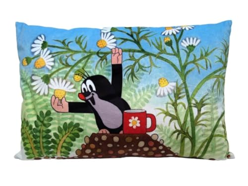 Munabo Kissen der kleine Maulwurf, Motiv Kamille, 45x30cm - Kinderkissen Munabo Kissen der kleine Maulwurf, Motiv Kamille, 45x30cm - Kinderkissen von Munabo