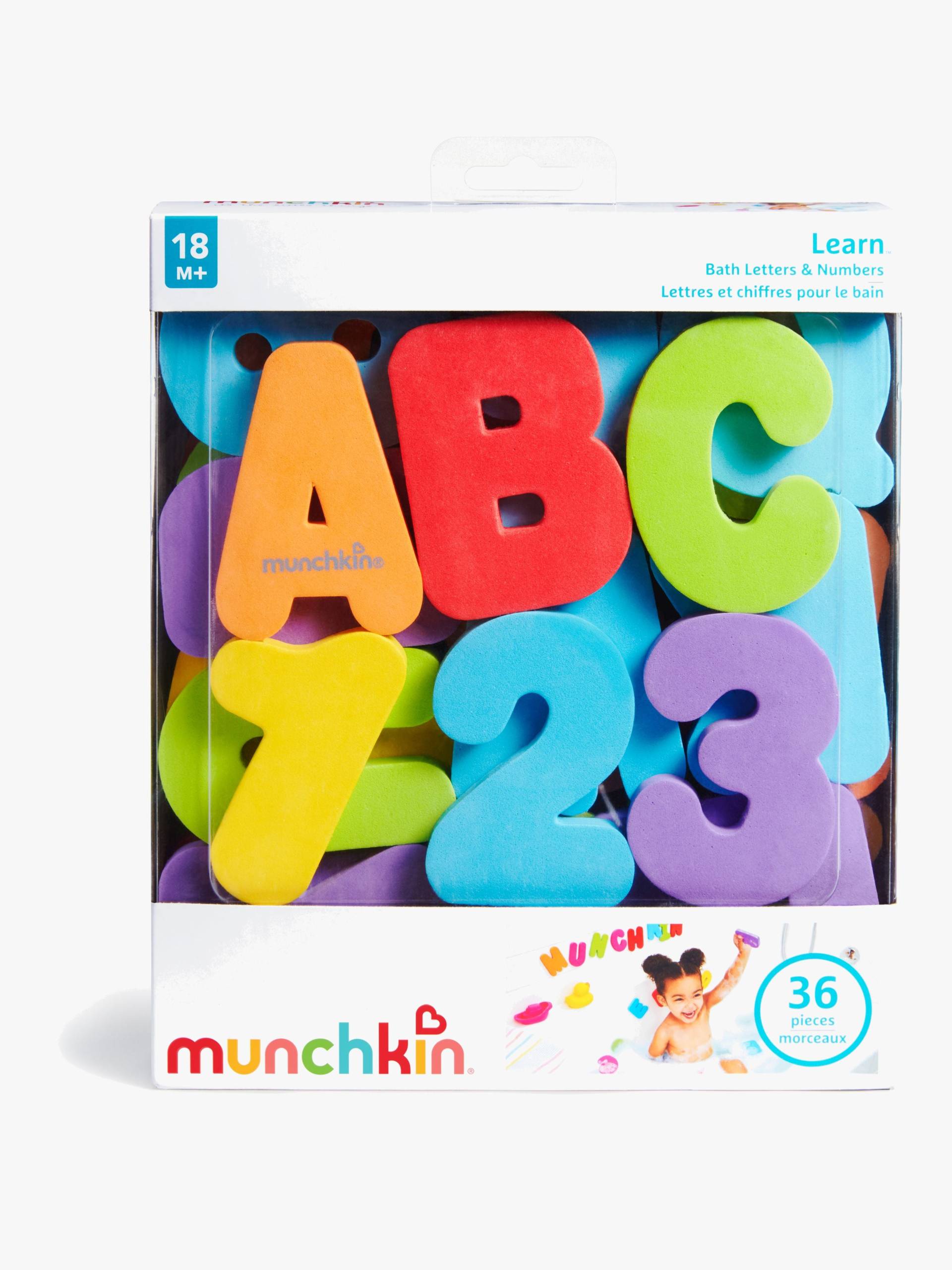Munchkin Badebuchstaben &  -zahlen von Munchkin