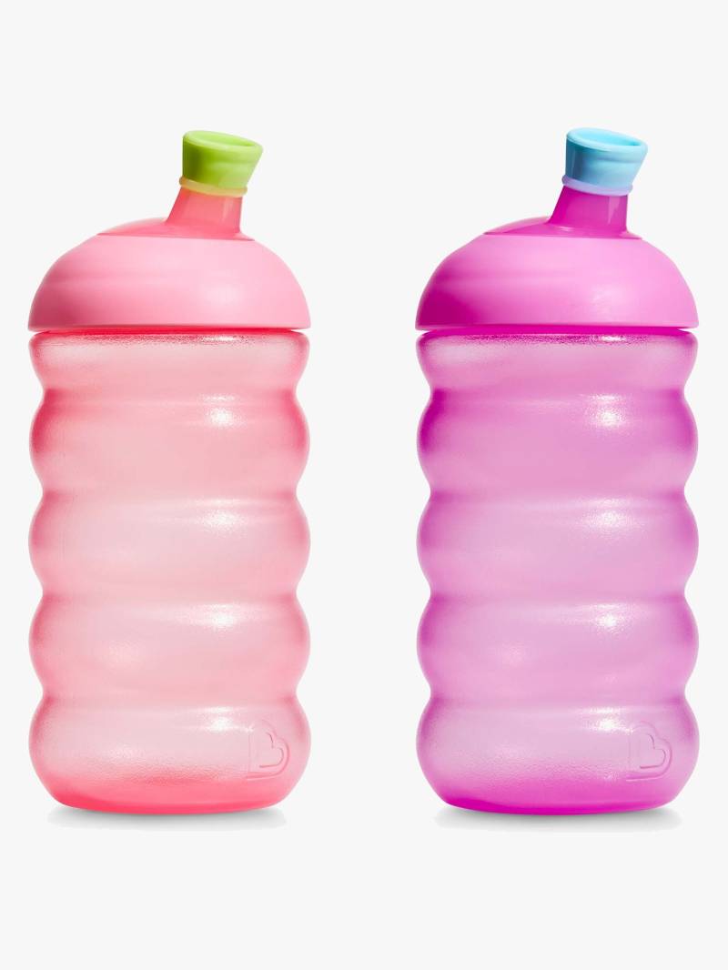 Munchkin Click Lock Schnabeltasse 296 ml 2er-Pack, Pink/Purple Munchkin Click Lock Schnabeltasse 296 ml 2er-Pack, Pink/Purple von Munchkin
