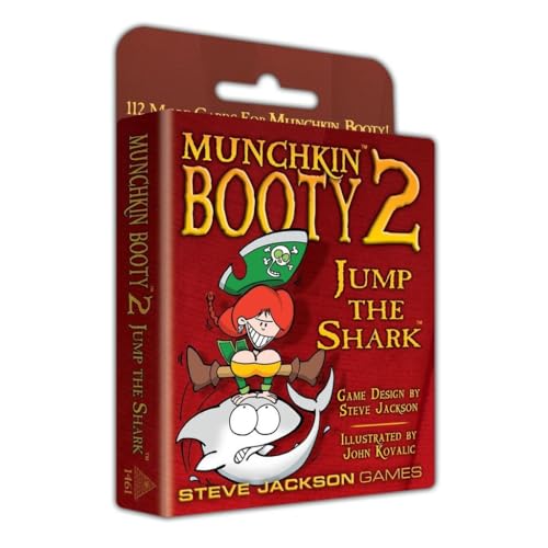 Steve Jackson Games 1461 - Munchkin Booty 2: Jump the Shark (englische Ausgabe) von Steve Jackson Games