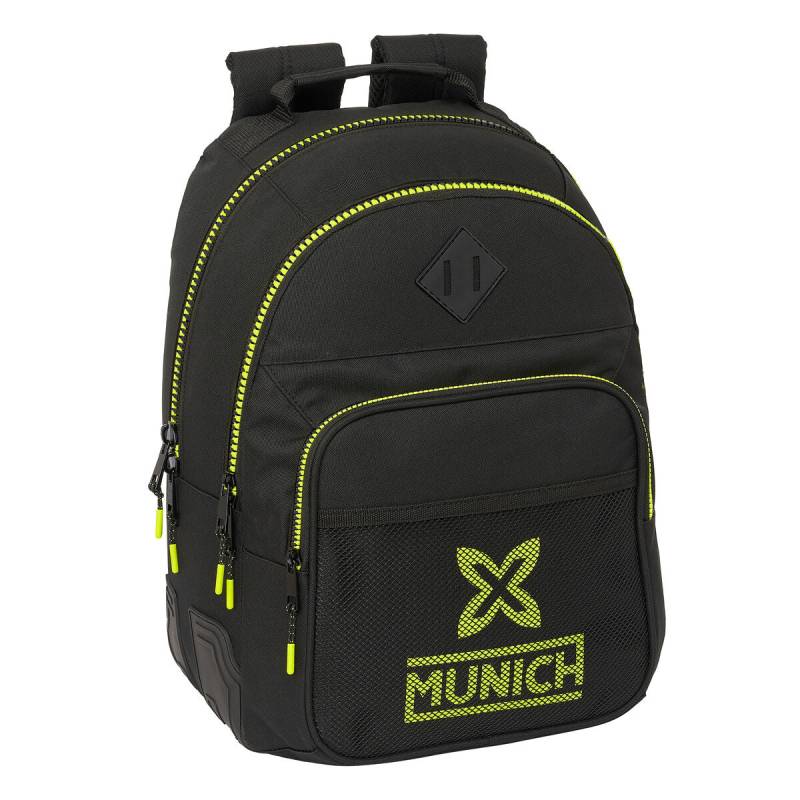 Schulrucksack Munich Beat Schwarz 32 x 42 x 15 cm von Munich