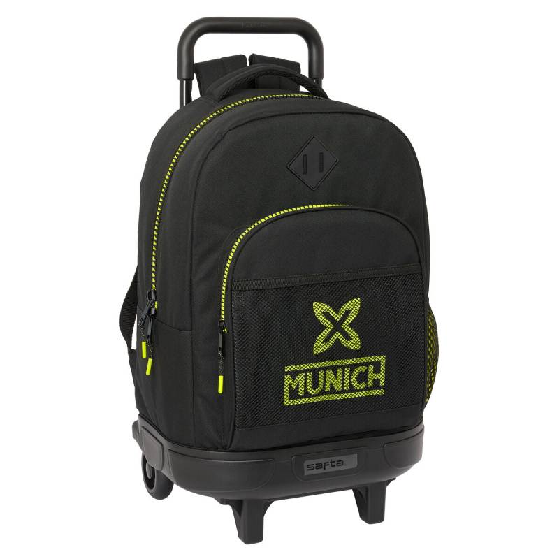 Schulrucksack Munich Beat Schwarz 33 x 45 x 22 cm von Munich