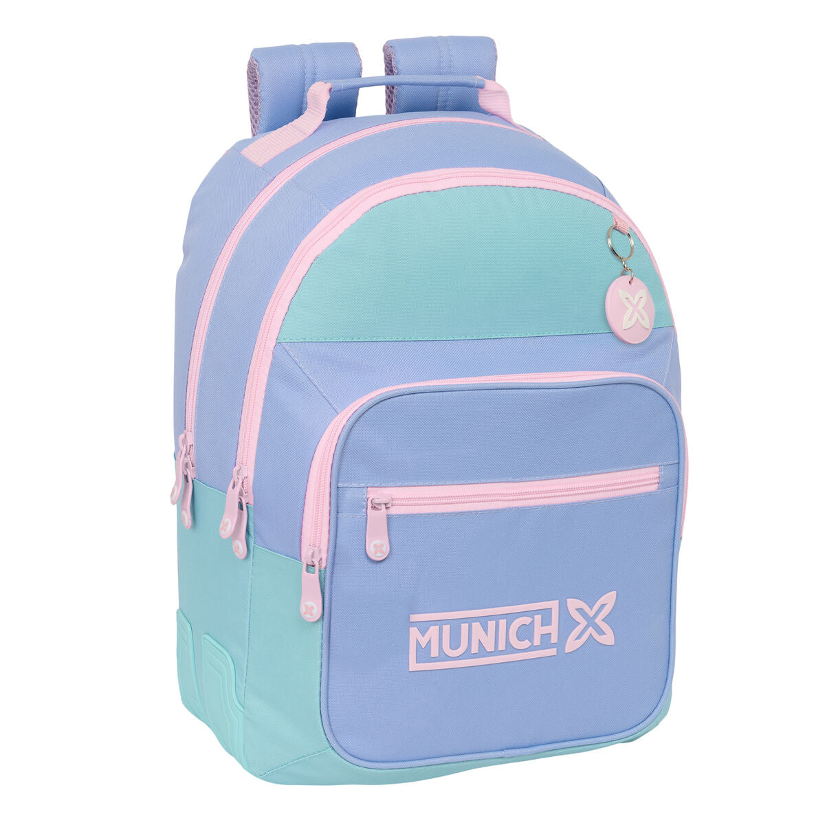 Schulrucksack Munich Mellow Blau Rosa Celeste 32 x 42 x 15 cm Schulrucksack Munich Mellow Blau Rosa Celeste 32 x 42 x 15 cm von Munich