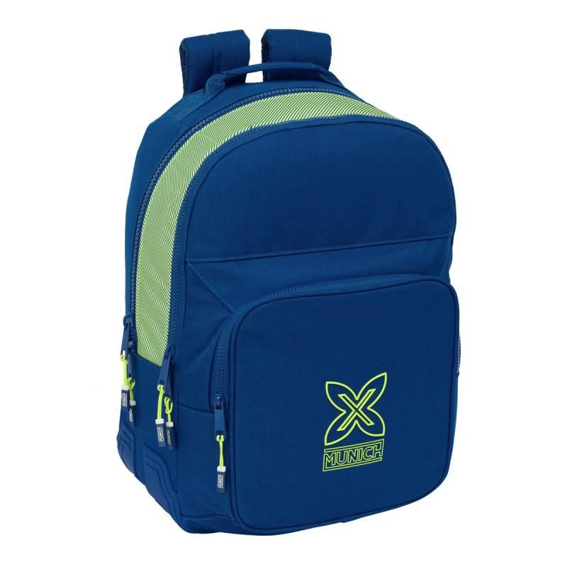Schulrucksack Munich North Marineblau 32 x 42 x 15 cm von Munich