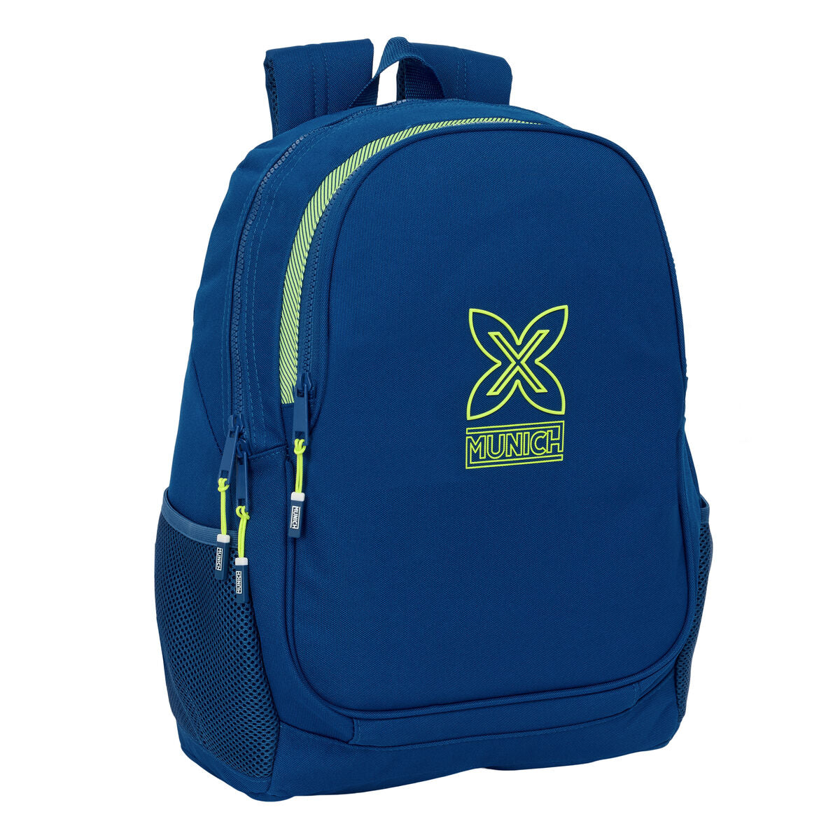 Schulrucksack Munich North Marineblau 32 x 44 x 16 cm von Munich