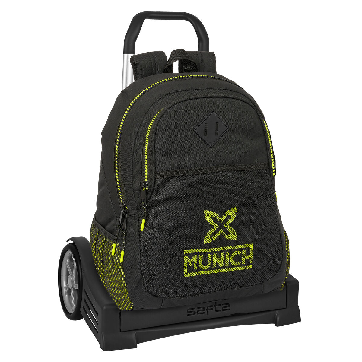 Schulrucksack mit Rädern Munich Beat Schwarz 32 x 44 x 16 cm Schulrucksack mit Rädern Munich Beat Schwarz 32 x 44 x 16 cm von Munich