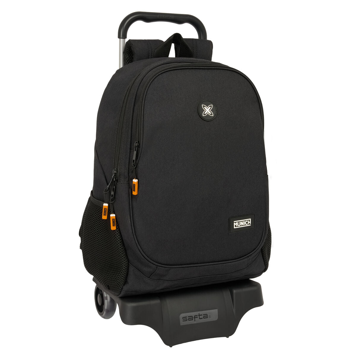 Schulrucksack mit Rädern Munich Lagoon Schwarz 32 x 44 x 16 cm Schulrucksack mit Rädern Munich Lagoon Schwarz 32 x 44 x 16 cm von Munich