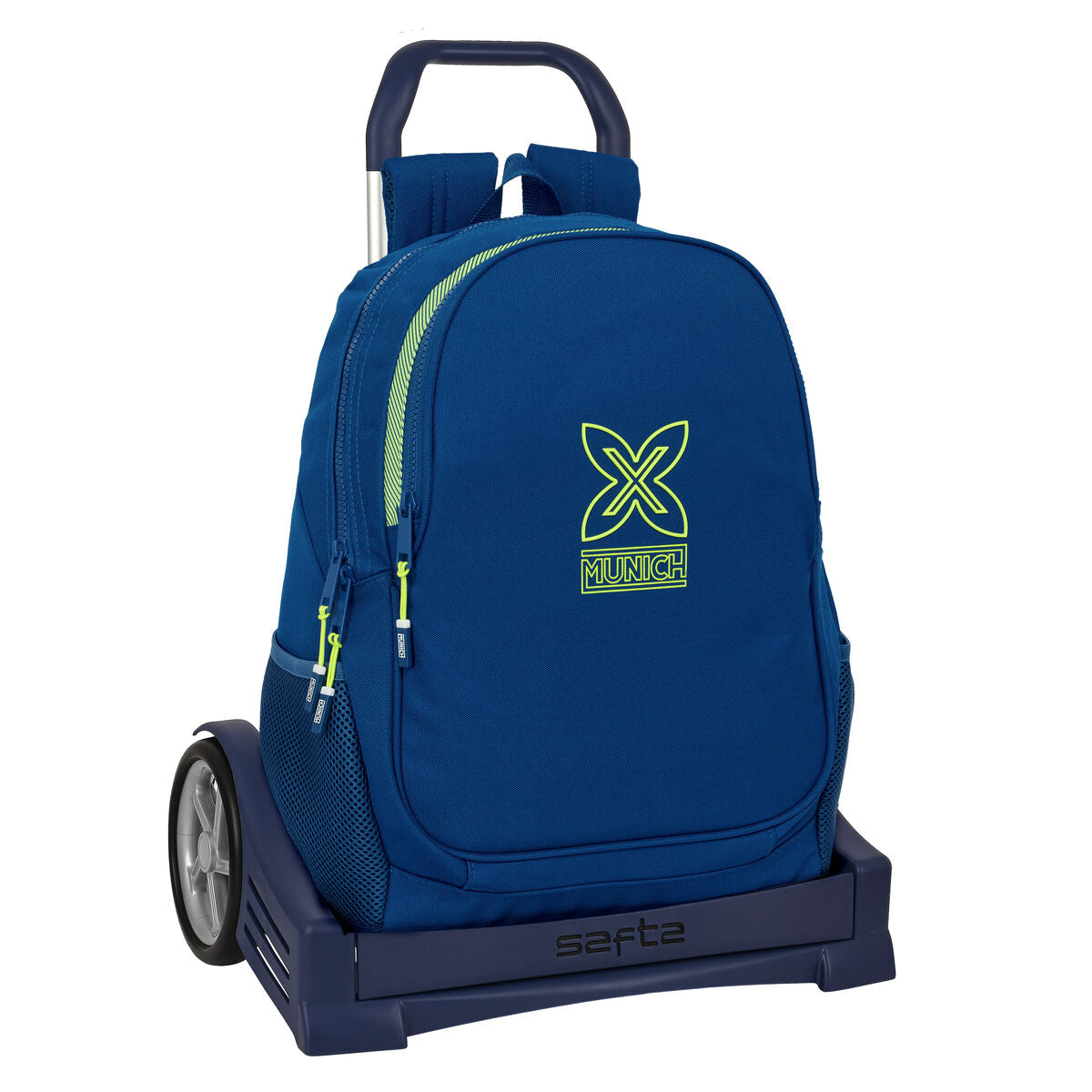 Schulrucksack mit Rädern Munich North Marineblau 32 x 44 x 16 cm Schulrucksack mit Rädern Munich North Marineblau 32 x 44 x 16 cm von Munich