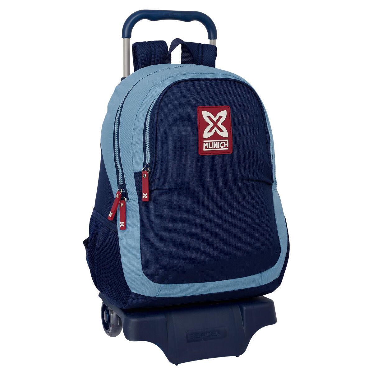Schulrucksack mit Rädern Munich Royal Blau 32 x 44 x 16 cm Schulrucksack mit Rädern Munich Royal Blau 32 x 44 x 16 cm von Munich