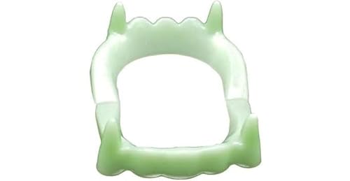 Vampirzähne für Kinder, im Dunkeln leuchtende künstliche Vampirzähne für Kinder, Vampirzähne für Kinderkostüme, Verkleidungen Rollenspiele Halloweenzähne für Halloweenpartygeschenke Vampirzähne für Kinder, im Dunkeln leuchtende künstliche Vampirzähne für Kinder, Vampirzähne für Kinderkostüme, Verkleidungen Rollenspiele Halloweenzähne für Halloweenpartygeschenke von Mupkvy