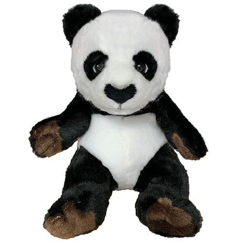 Murago - Plüschtier Panda ca. 26cm - Kuscheltier Plüsch Tier Stofftiere klein/Mittelgroß sitzend von Murago