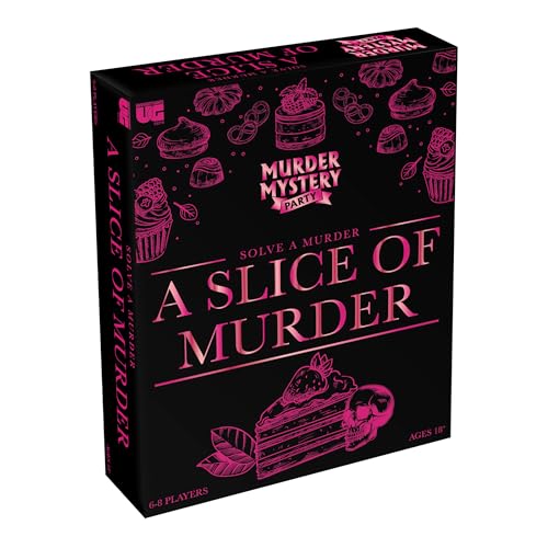 University Games Jigsaw Shaped Puzzle 1000 Pieces-A Slice of Murder -33219 von Murder Mystery Party