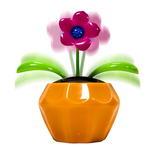Auto Wackelfigur Spielzeug, Solar Wackelblume, Solar Tanzende Blume Solarblume Spielzeug Auto Armaturenbrett Ornament Schreibtisch Fensterbank Deko, AutoInnenraumzubehör von Murman