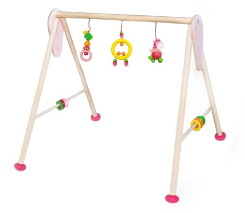 Murmelkiste Baby-Spielbogen, Babygym, Pferdchen, Holz, Buche Murmelkiste Baby-Spielbogen, Babygym, Pferdchen, Holz, Buche von Murmelkiste