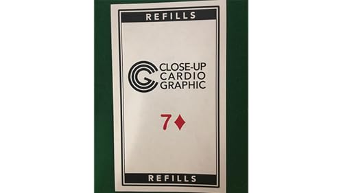 7D Refill Close-up Cardiographic by Martin Lewis, Magic Trick, Card Trick, Street Magic 7D Refill Close-up Cardiographic by Martin Lewis, Magic Trick, Card Trick, Street Magic von Murphy's Magic Supplies, Inc.