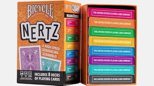 Bicycle Nertz Set (Karten und Spiel), tolles Geschenk für Kartensammler von Murphy's Magic Supplies, Inc.