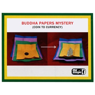 Buddha Papers Mystery by Mr Magic, Zaubertrick, kein Geschick erforderlich, Close Up Magic von Murphy's Magic Supplies, Inc.