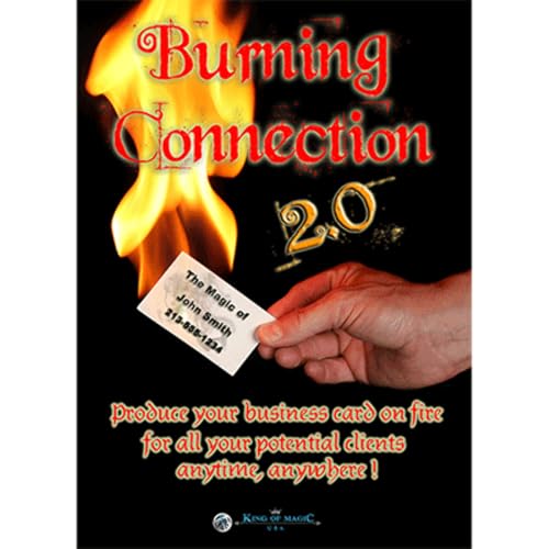 Burning Connection 2.0 von Andy Amyx, Zaubertrick, Anfänger, Fortgeschrittene, Close Up Magic, Street Magic Burning Connection 2.0 von Andy Amyx, Zaubertrick, Anfänger, Fortgeschrittene, Close Up Magic, Street Magic von Murphy's Magic Supplies, Inc.