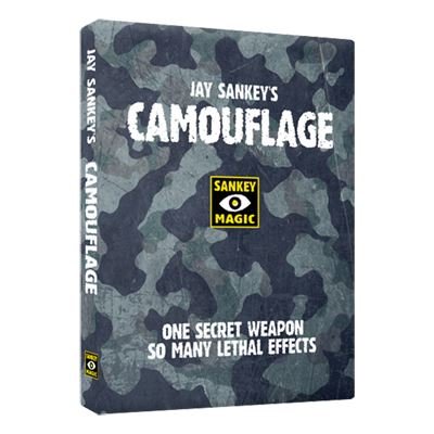 Camouflage (DVD & Gimmicks) von Jay Sankey, Zaubertrick, Close Up Magic, Street Magic von Murphy's Magic Supplies, Inc.