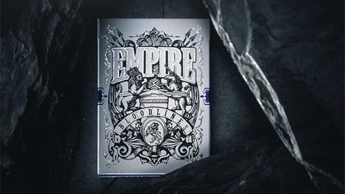 Empire Bloodlines (Königsblau) Spielkarten | Cooles Pokerdeck zum Sammeln | Karten für Zauberer und Zaubertricks von Murphy's Magic Supplies, Inc.