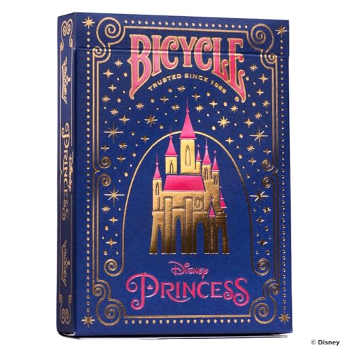 Bicycle Disney Princess (Marineblau) von US Playing Card Co., tolles Geschenk für Kartensammler von Murphy's Magic Supplies, Inc.