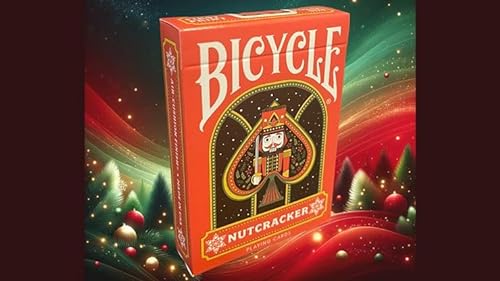 Fahrrad-Nussknacker (rot) Spielkarten von Murphy's Magic Supplies, Inc.
