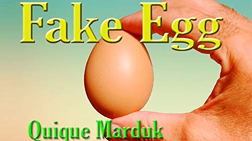 Fake Egg Brown by Quique Marduk Magic Trick No Skill Required von Murphy's Magic Supplies, Inc.
