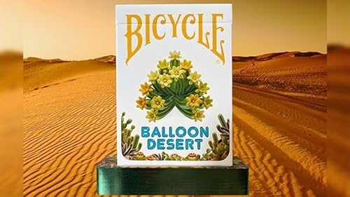 Gilded Bicycle Balloon Desert Playing Cards von Murphy's Magic Supplies, Inc.