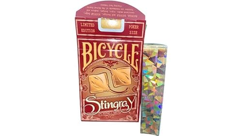 Gilded Bicycle Stingray (Orange) Spielkarten von Murphy's Magic Supplies, Inc.