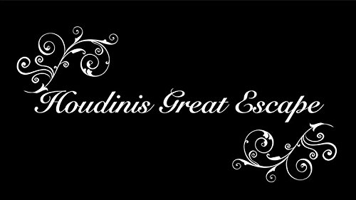 Houdinis The Great Escapes von Mark Lee, Kartentrick, Nahaufnahmen Magie von Murphy's Magic Supplies, Inc.