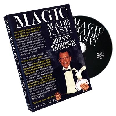 Johnny Thompson's Magic Made Easy by L&L Publishing | DVD | Close Up von Murphy's Magic Supplies, Inc.