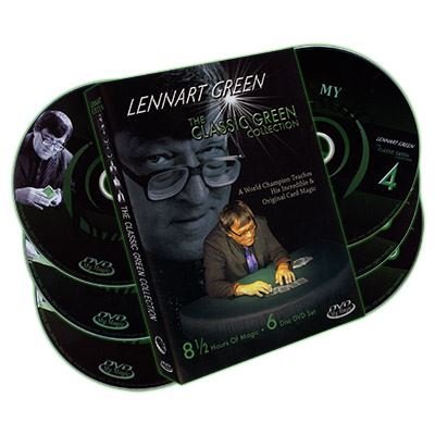 Lennart Green Classic Green Collection 6-Disc Set | DVD | Card Magic | Close Up von Murphy's Magic Supplies, Inc.