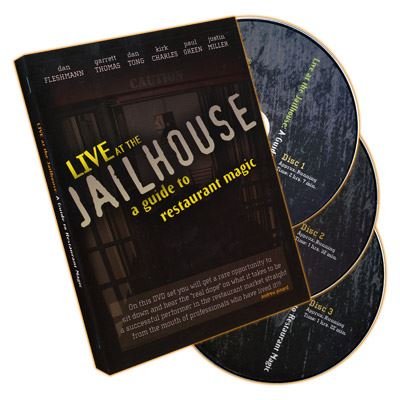 Live At the Jailhouse - A Guide to Restaurant Magic (3 DVD-Set) -DVD | Close Up von Murphy's Magic Supplies, Inc.