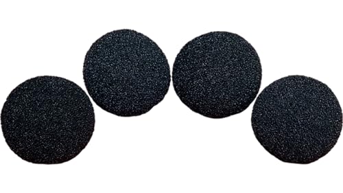 Magic by Gosh Schwammball, 3,8 cm, Schwarz, 4 Stück von Murphy's Magic Supplies, Inc.