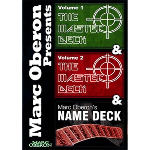 Master Deck von Marc Oberon, Zaubertrick, Kartentrick, Mentalismus Master Deck von Marc Oberon, Zaubertrick, Kartentrick, Mentalismus von Murphy's Magic Supplies, Inc.