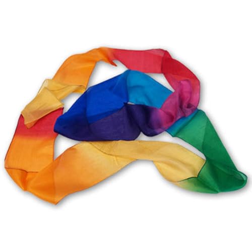 Mehrfarbiger Seidenschlangen, 10,2 cm x 2,7 m, von Magic by Gosh | Trick von Murphy's Magic Supplies, Inc.
