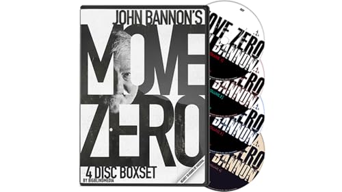 Move Zero (4 Volume Set) von John Bannon und Big Blind Media | DVD | Card Magic | Close Up von Murphy's Magic Supplies, Inc.