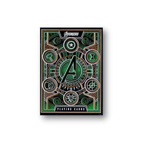 Murphy's Magic Supplies, Inc. Avengers: Green Edition Spielkarten von theory11, tolles Geschenk für Kartensammler von Murphy's Magic Supplies, Inc.