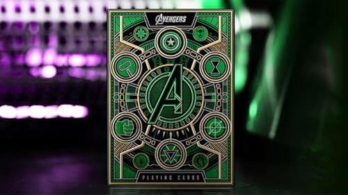 Murphy's Magic Supplies, Inc. Avengers: Green Edition Spielkarten von theory11, tolles Geschenk für Kartensammler von Murphy's Magic Supplies, Inc.