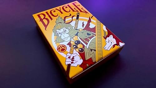 Murphy's Magic Supplies, Inc. Bicycle Wukong Rebellion (Yellow) Playing Cards, Great Gift For Card Collectors von Murphy's Magic Supplies, Inc.