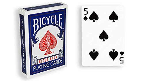 Murphy's Magic Supplies, Inc. Blue One Way Forcing Deck (5s), No Skill Required, Card Trick von Murphy's Magic Supplies, Inc.