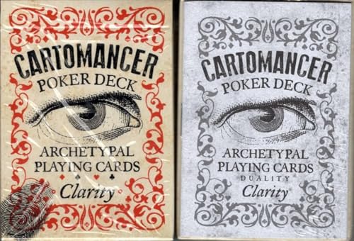 Murphy's Magic Supplies, Inc. Cartomancer Clarity Classic (mit Booklet) Spielkarten, tolles Geschenk für Kartensammler von Murphy's Magic Supplies, Inc.