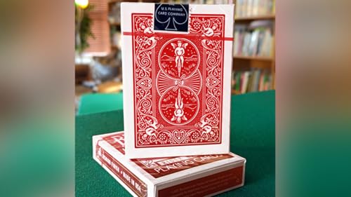 Murphy's Magic Supplies, Inc. Experts Thin Crushed Printed on Web Press Rider Back Back (Red) Playing Cards von Murphy's Magic Supplies, Inc.