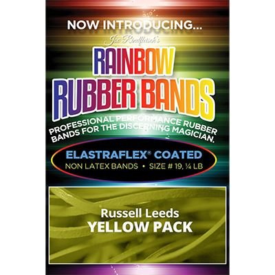 Murphy's Magic Supplies, Inc. Joe Rindfleisch's Rainbow Gummibänder (Russell Leeds - Gelb) von Joe Rindfleisch | Trick | Street Magician von Murphy's Magic Supplies, Inc.