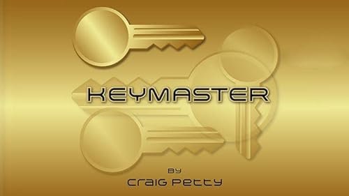 Murphy's Magic Supplies, Inc. Keymaster Brass (Gimmicks und Online-Anleitungen) von Craig Petty - Trick von Murphy's Magic Supplies, Inc.